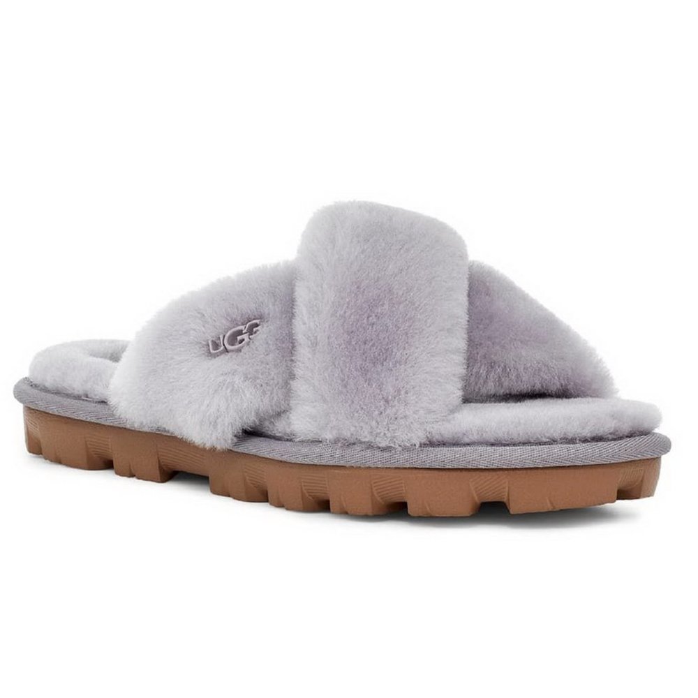 NEW UGG Genuine Shearling Straps Slipper